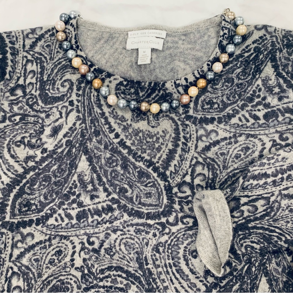 Cashmere Sweater by Charter Club - Picture 2 of 10
